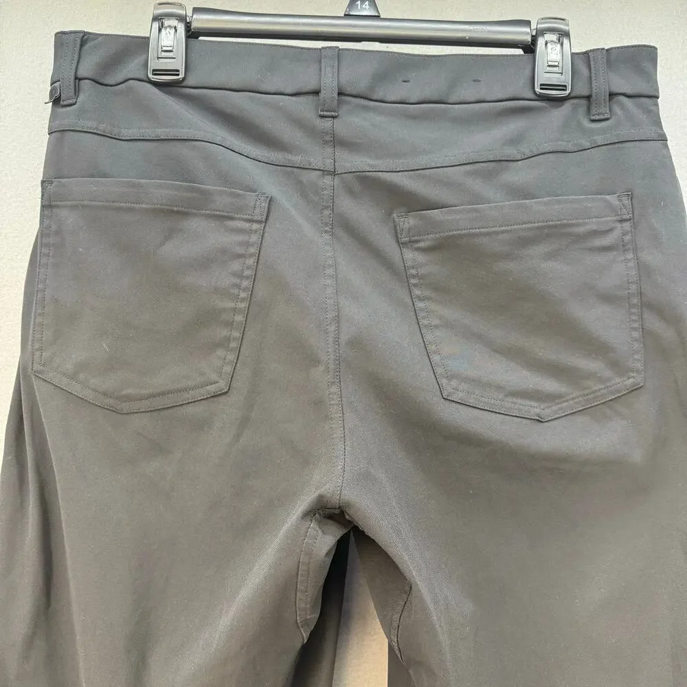 Lululemon Men's Pants 34 Black Athleisure Business Casual Preppy LMS5AXSS